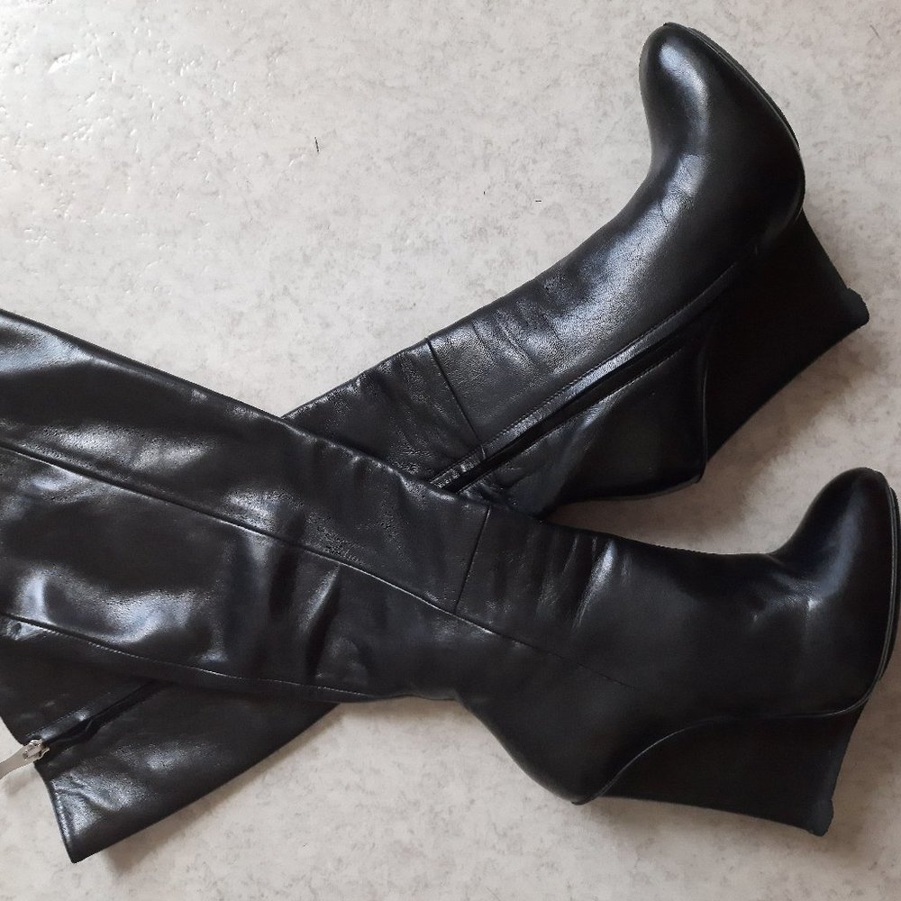 Gianmarco Lorenzi boots double-sided genuine leat